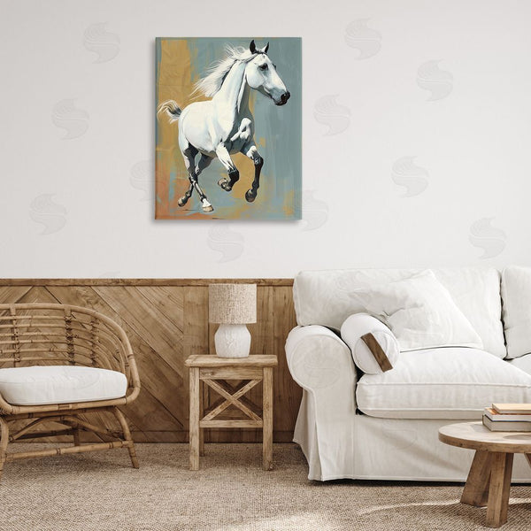 Stupell Industries Lazar Studio | Elegant Jumping Horse Wall Art