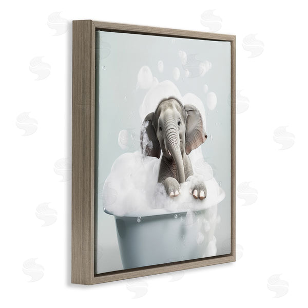 Stupell Industries Lazar Studio | Elephant Bubble Bath