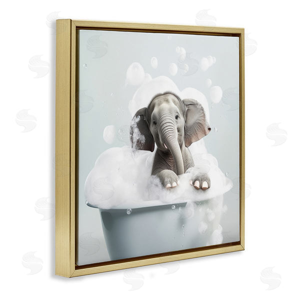 Stupell Industries Lazar Studio | Elephant Bubble Bath