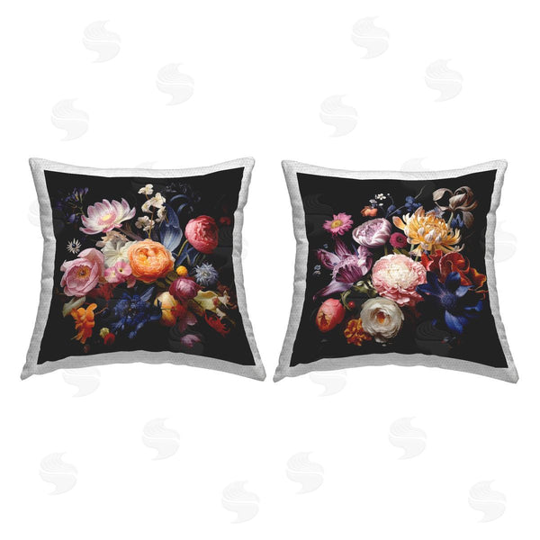 Stupell Industries Lazar Studio | Exquisite Floral Arrangement Printed Throw Pillow Set