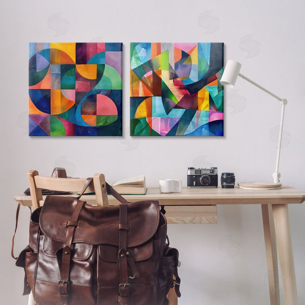 Stupell Industries Lazar Studio | Eye Catching Abstract Shapes Wall Art