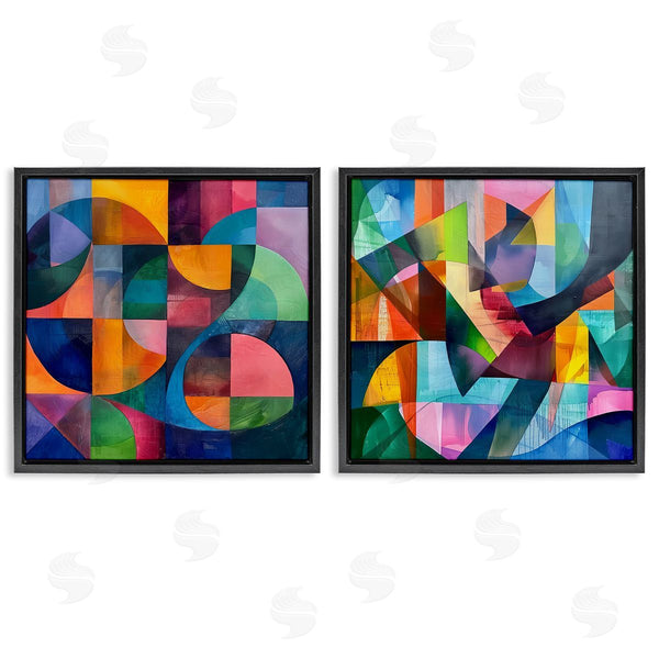 Stupell Industries Lazar Studio | Eye Catching Abstract Shapes Wall Art