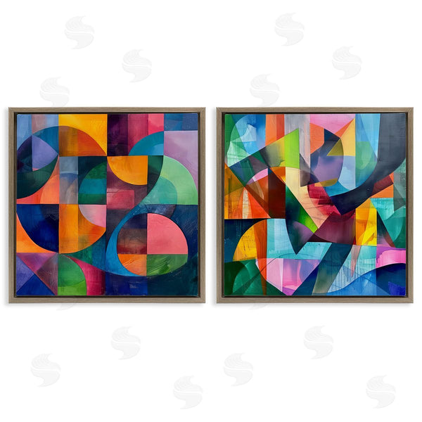 Stupell Industries Lazar Studio | Eye Catching Abstract Shapes Wall Art