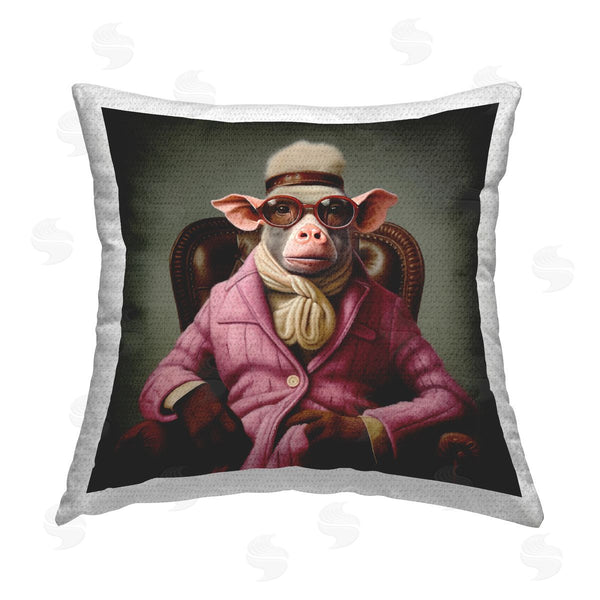 Stupell Industries Lazar Studio | Fashionable Wild Animal Printed Throw Pillow