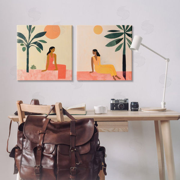 Stupell Industries Lazar Studio | Female Figure Resting Outdoors Wall Art