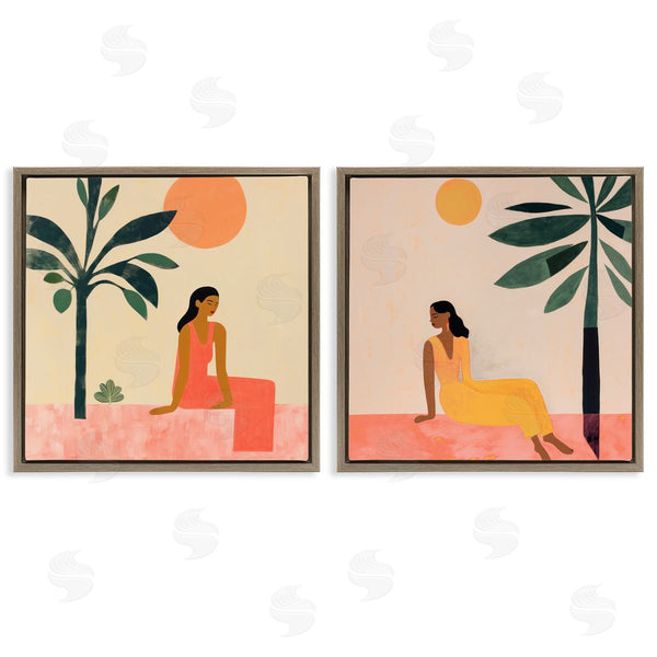 Stupell Industries Lazar Studio | Female Figure Resting Outdoors Wall Art
