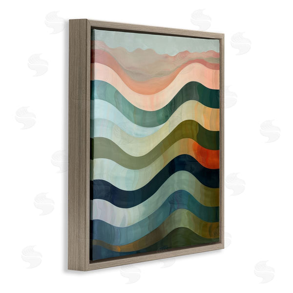 Stupell Industries Lazar Studio | Fluid Dynamic Stripes
