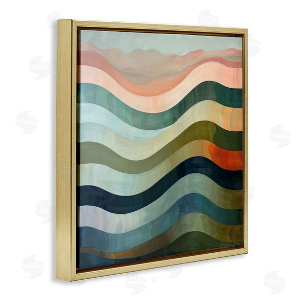 Stupell Industries Lazar Studio | Fluid Dynamic Stripes