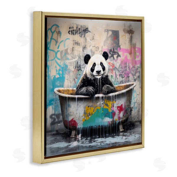 Stupell Industries Lazar Studio | Graffiti Bathing Panda