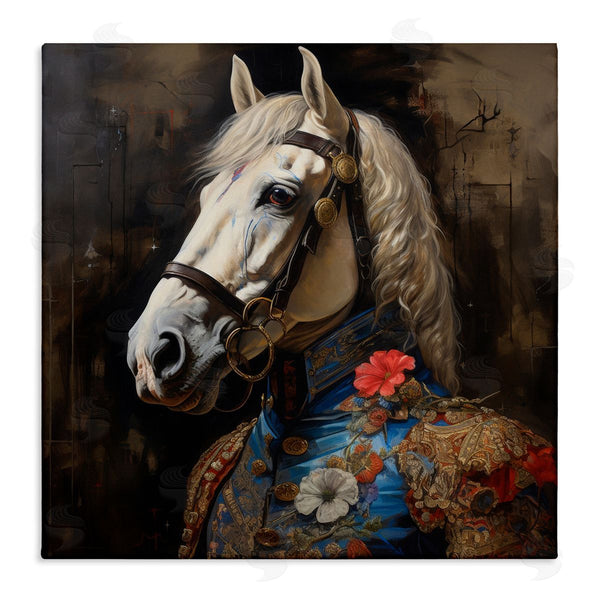 stupell industries Lazar Studio | Horse with Regal Clothing