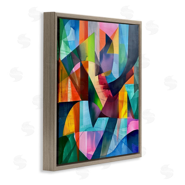 Stupell Industries Lazar Studio | Layered Luminous Shapes