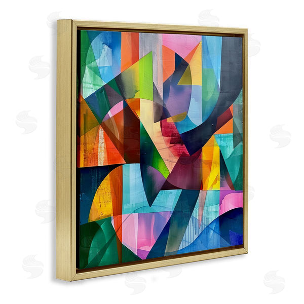 Stupell Industries Lazar Studio | Layered Luminous Shapes