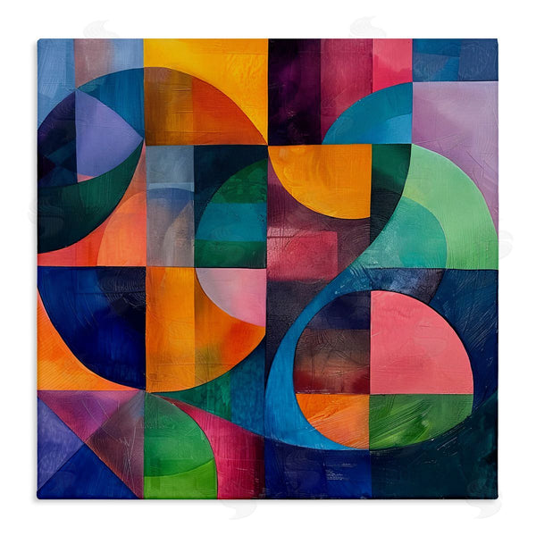 stupell industries Lazar Studio | Luminous Spectrum Shapes