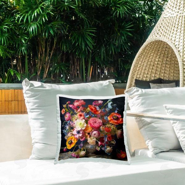 Stupell Industries Lazar Studio | Mixed Full Bouquet Printed Throw Pillow