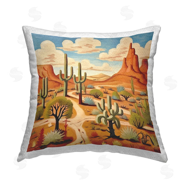 Stupell Industries Lazar Studio | Modern Canyon Valley Printed Throw Pillow