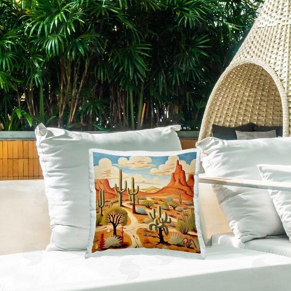 Stupell Industries Lazar Studio | Modern Canyon Valley Printed Throw Pillow