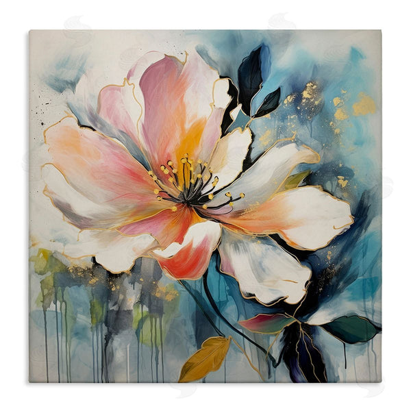 stupell industries Lazar Studio | Modern Drip Blossom Wall Art