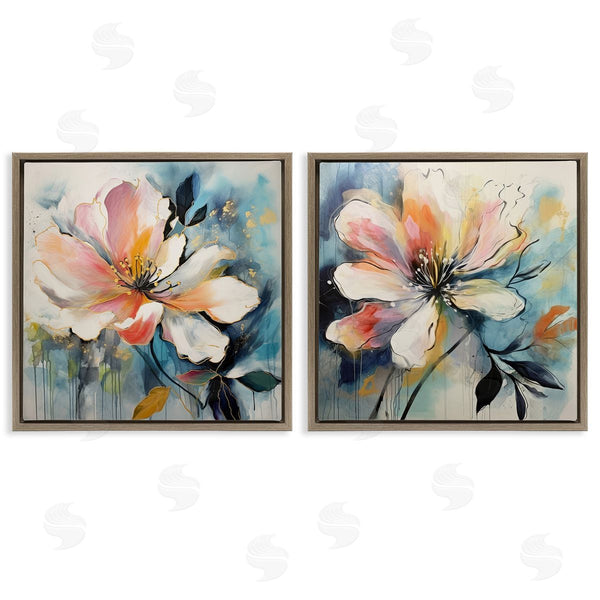 Stupell Industries Lazar Studio | Modern Dripping Blooms Wall Art