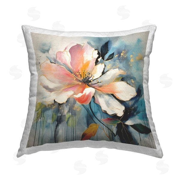 Stupell Industries Lazar Studio | Modern Flower Abstraction Printed Throw Pillow