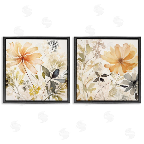 Stupell Industries Lazar Studio | Muted Cottage Flowers Wall Art