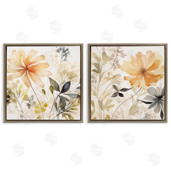 Stupell Industries Lazar Studio | Muted Cottage Flowers Wall Art