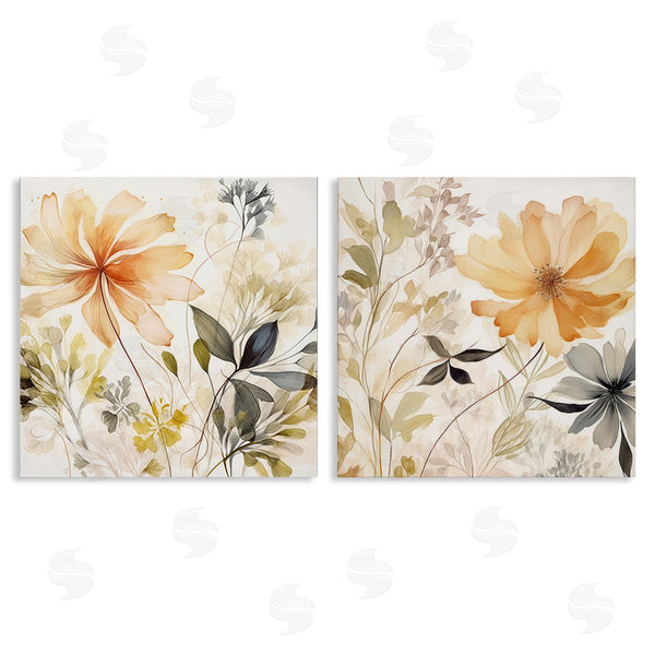 stupell industries Lazar Studio | Muted Cottage Flowers Wall Art