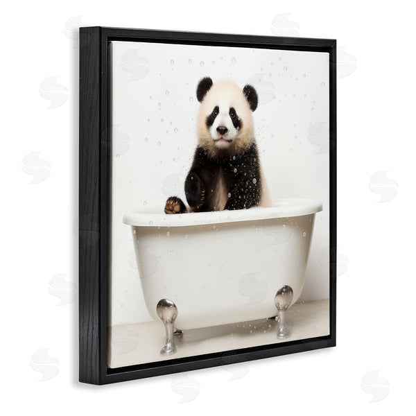 Stupell Industries Lazar Studio | Panda Bathtub Bubbles