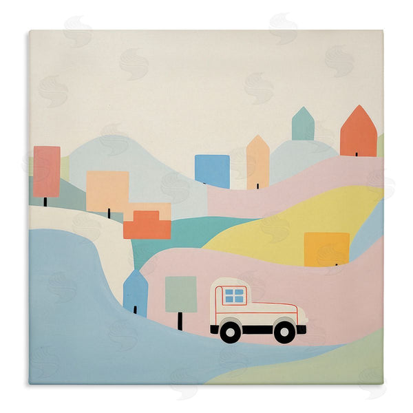 stupell industries Lazar Studio | Pastel Imaginative Scene