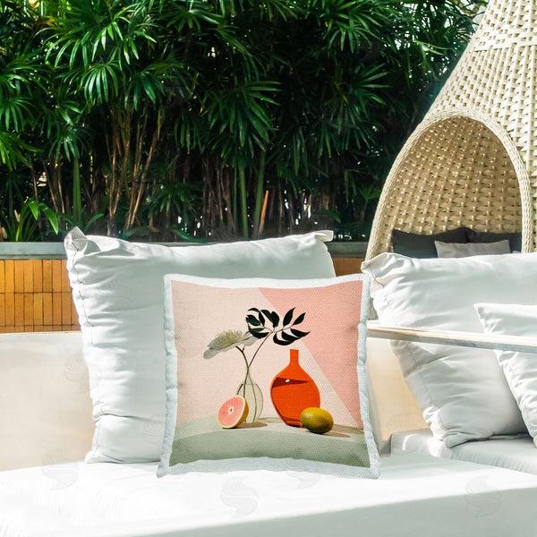 Stupell Industries Lazar Studio | Pastel Kitchen Still Life Printed Throw Pillow