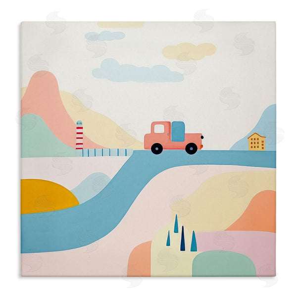 stupell industries Lazar Studio | Pastel Landscape Scene