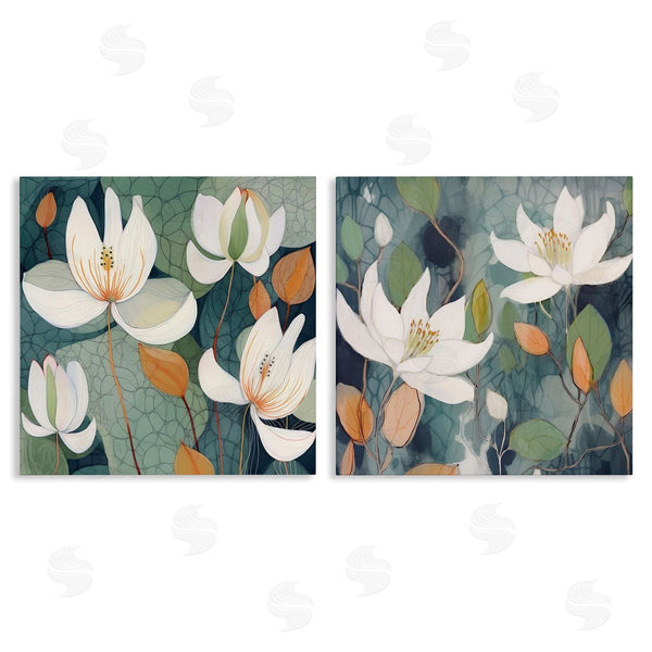 stupell industries Lazar Studio | Patterned Iris Blooms Wall Art