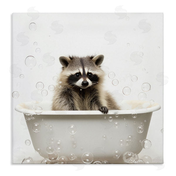 stupell industries Lazar Studio | Raccoon Bubble Bath