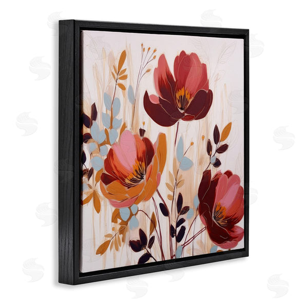 Stupell Industries Lazar Studio | Red Modern Roses Wall Art