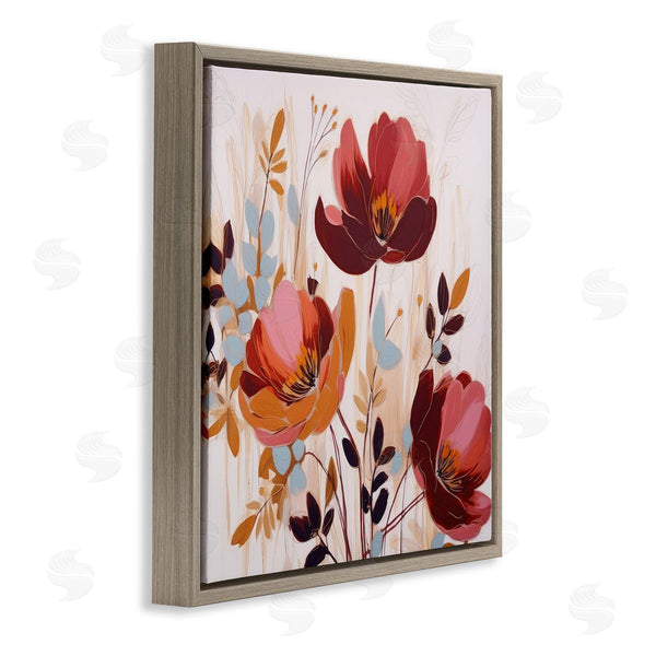 Stupell Industries Lazar Studio | Red Modern Roses Wall Art