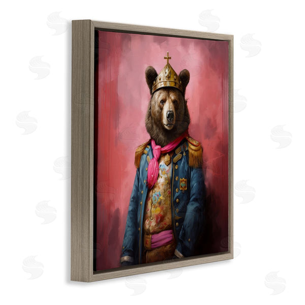 Stupell Industries Lazar Studio | Regal Bear Portrait Wall Art