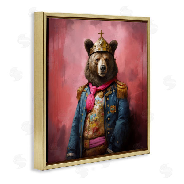Stupell Industries Lazar Studio | Regal Bear Portrait Wall Art