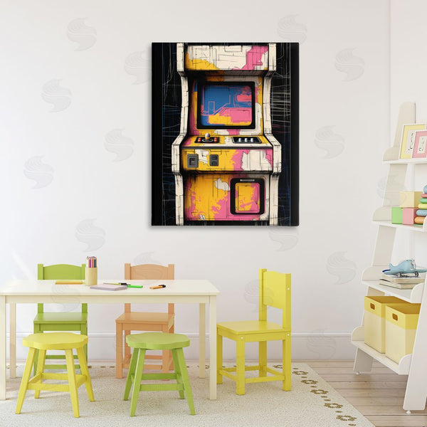 Stupell Industries Lazar Studio | Retro Joystick Journeys Wall Art