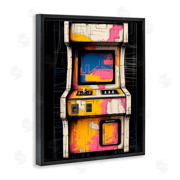 Stupell Industries Lazar Studio | Retro Joystick Journeys Wall Art