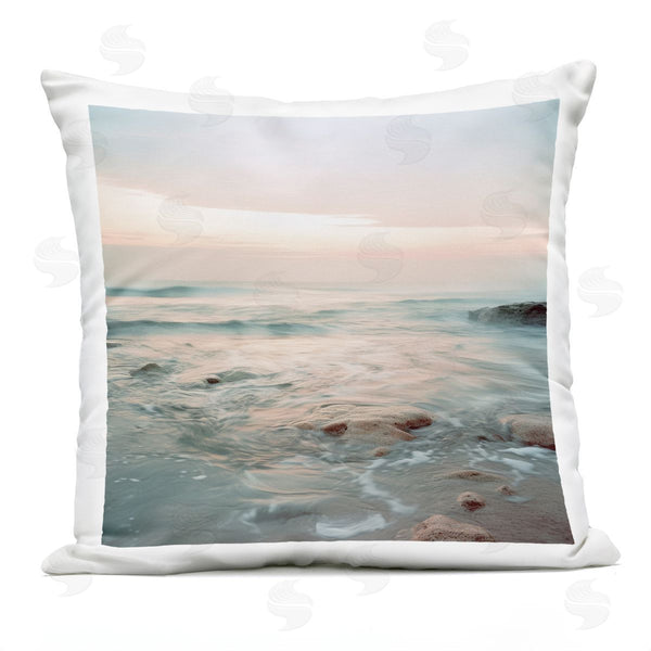 Stupell Industries Lazar Studio | Seabreeze Melodies Beach Printed Throw Pillow