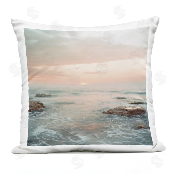 Stupell Industries Lazar Studio | Seabreeze Sunset Melodies Printed Throw Pillow