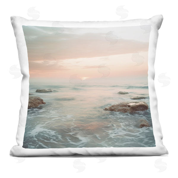 stupell industries Lazar Studio | Seabreeze Sunset Melodies Printed Throw Pillow
