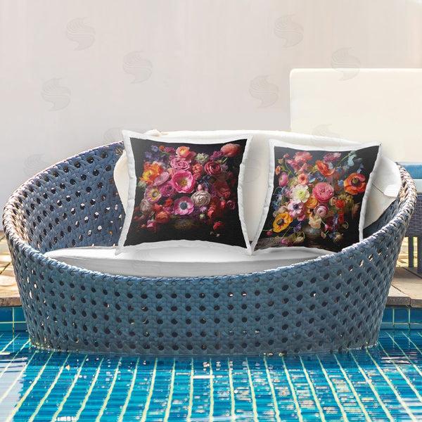 Stupell Industries Lazar Studio | Stunning Still Life Floral Arrangement Printed Throw Pillow Set