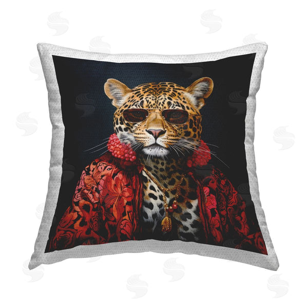Stupell Industries Lazar Studio | Stylish Leopard Fashion Printed Throw Pillow