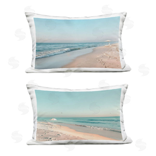 Stupell Industries Lazar Studio | Sunlit Summer Shores Printed Throw Pillow Set