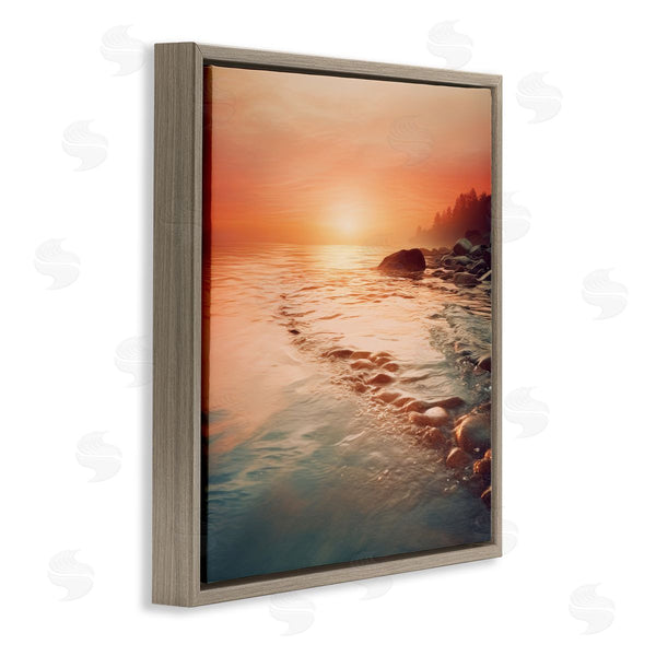 Stupell Industries Lazar Studio | Sunset Melodies At Sea