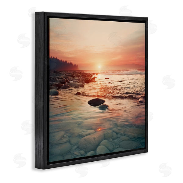 Stupell Industries Lazar Studio | Sunset Over Sea Melodies
