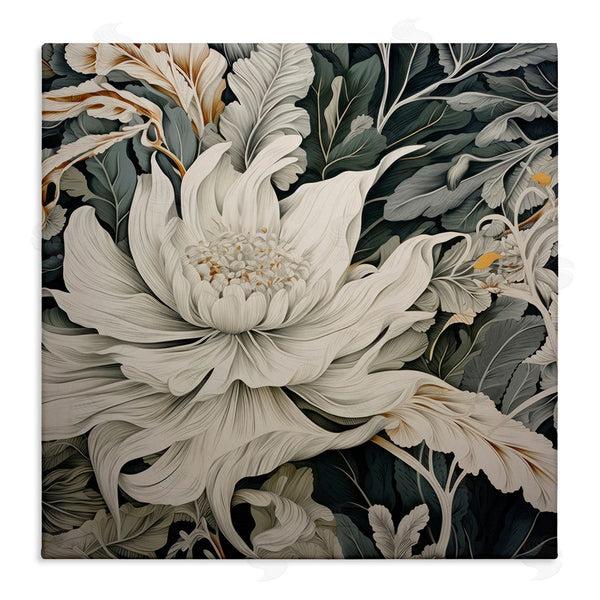 stupell industries Lazar Studio | Traditional Curving Flowers Wall Art