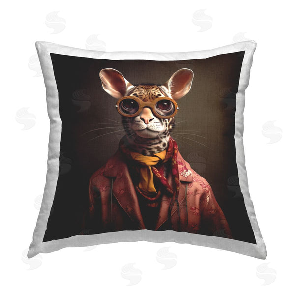stupell industries Lazar Studio | Trendy Cheetah Fashion Printed Throw Pillow