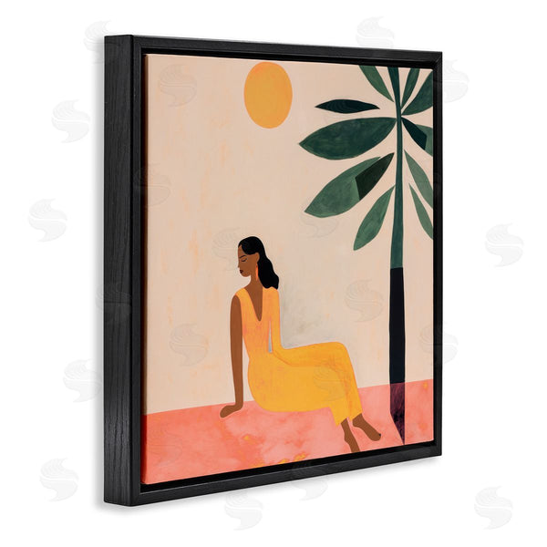 Stupell Industries Lazar Studio | Tropical Boho Woman Wall Art