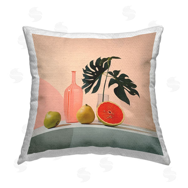 Stupell Industries Lazar Studio | Tropical Kitchen Citrus Printed Throw Pillow